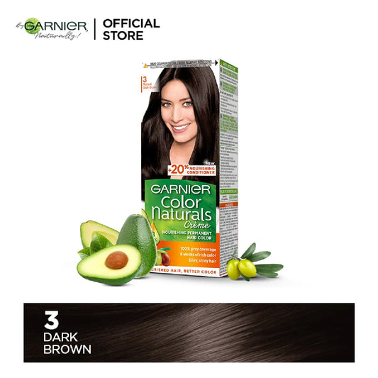 Garnier Color Naturals - 3 Dark Brown Hair Color
