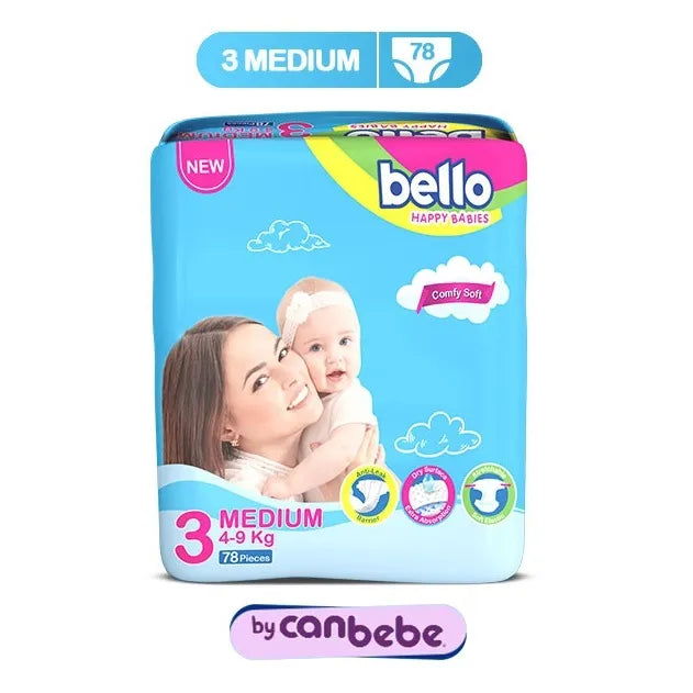 Bello Baby Diaper Mega Medium 78s